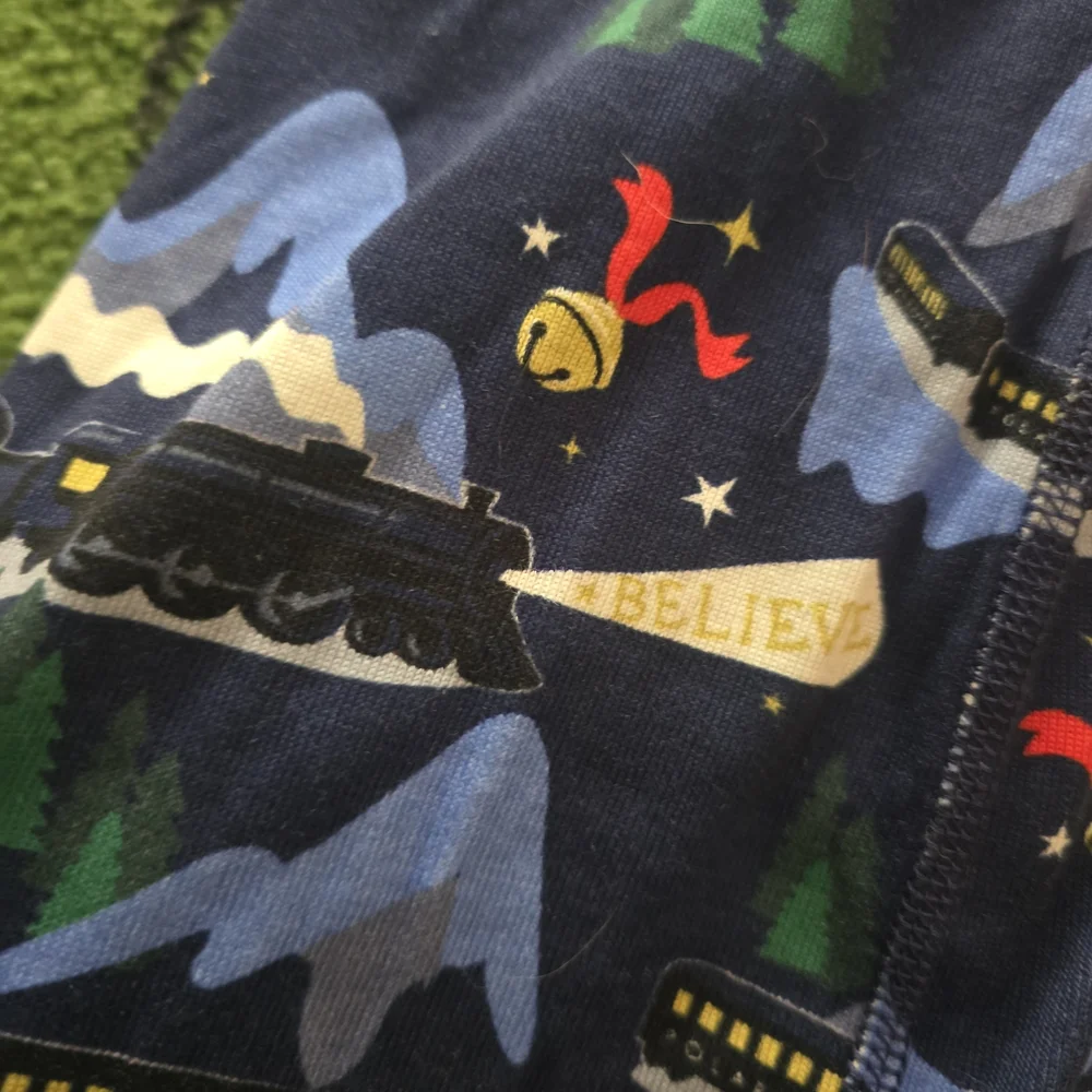Hanna Andersson Blue Graphic Skirt